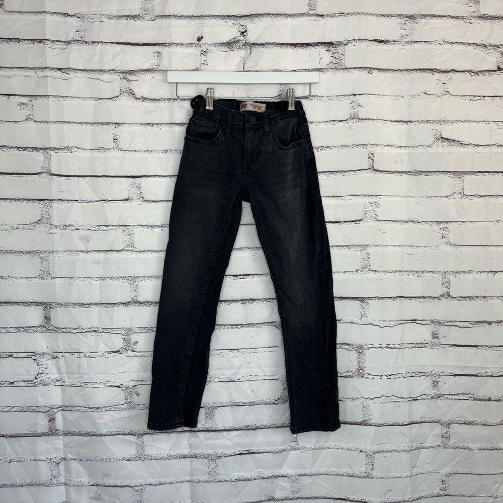 Levi’s 511 Slim Black Jeans Women’s 0 High Rise Zip Fly Streetwear Size 24x25